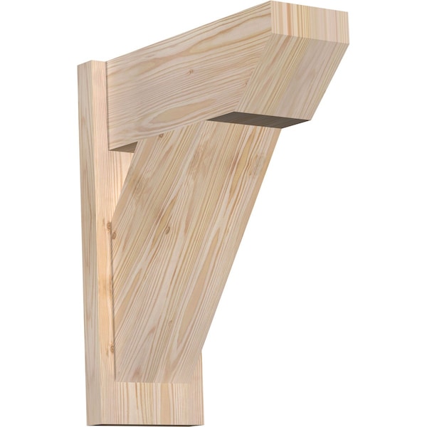 Ekena Millwork Traditional Slat Smooth Outlooker, Douglas Fir, 7 1/2"W x 18"D x 22"H OUT08X18X22TRA06SDF - main